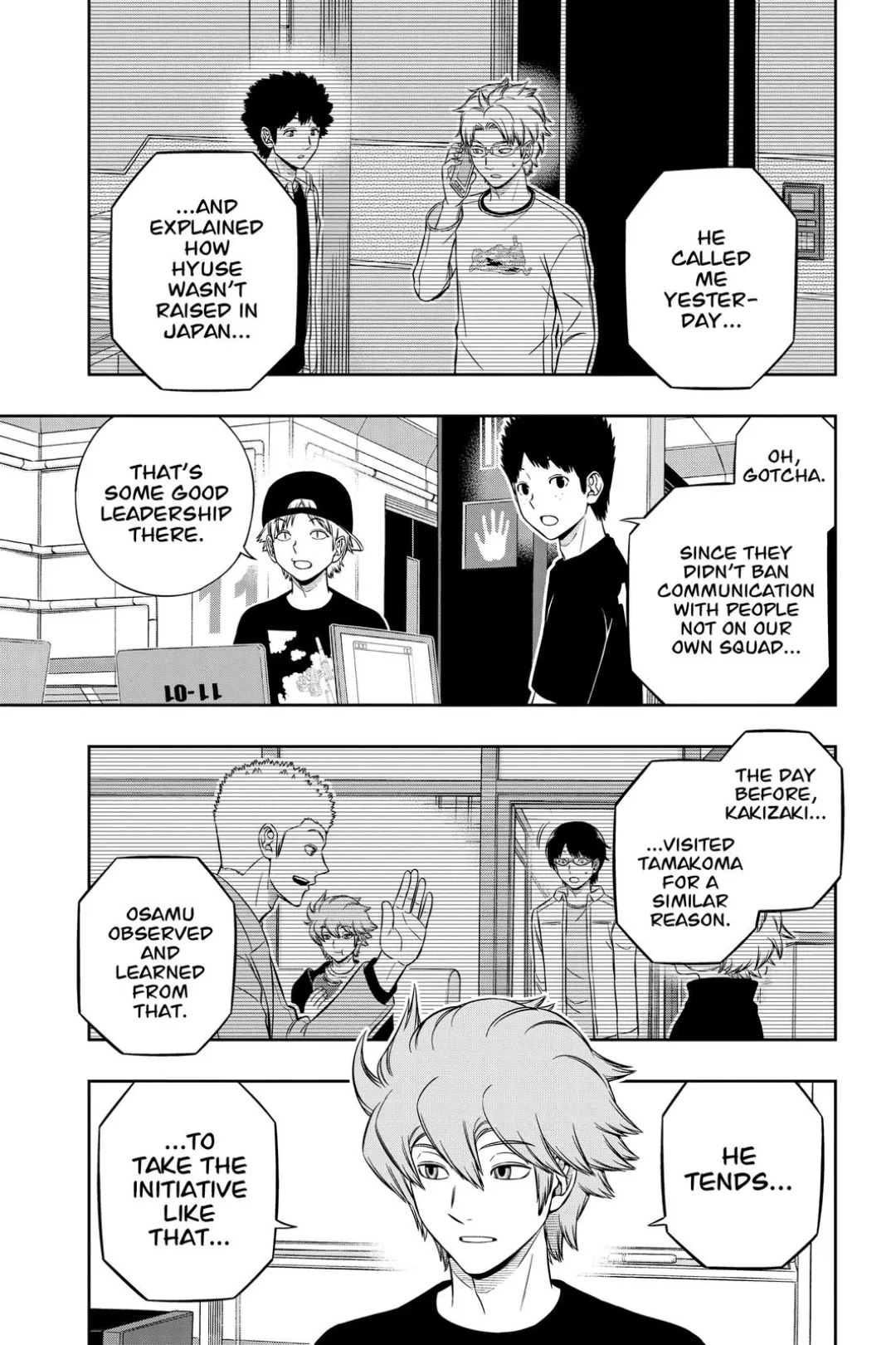 World Trigger color chapter 207 page 34