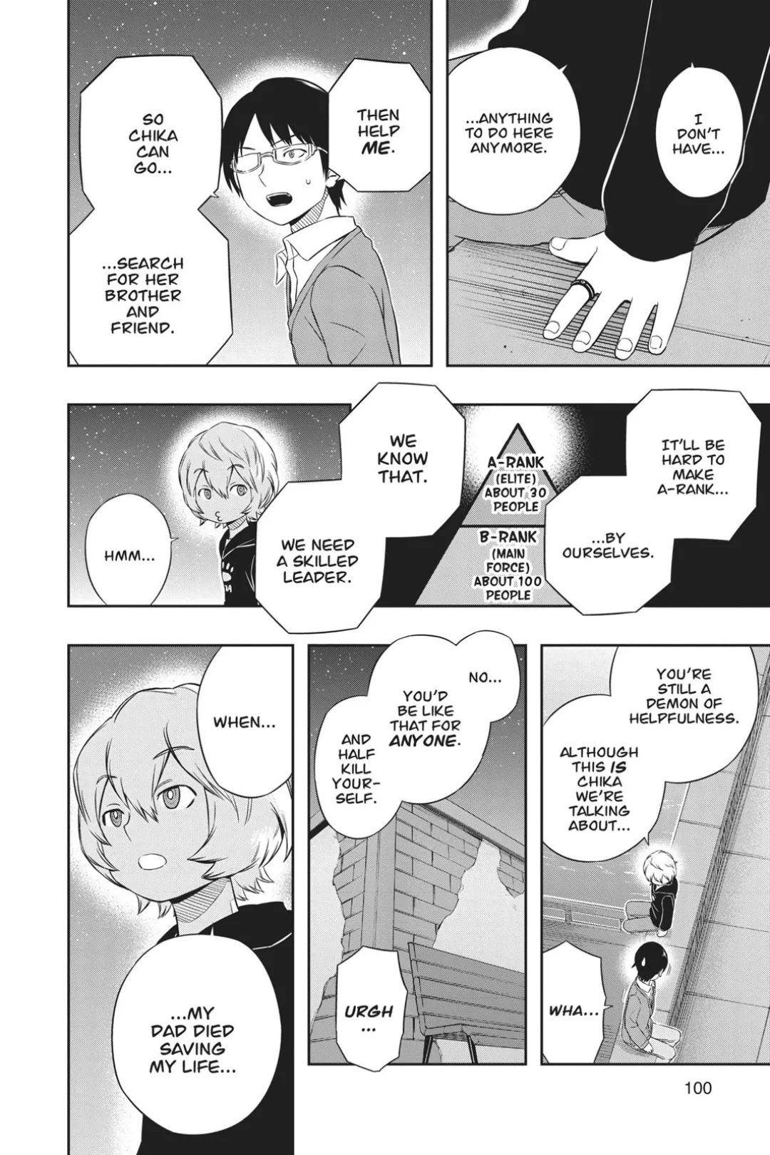 World Trigger color chapter 21 page 10
