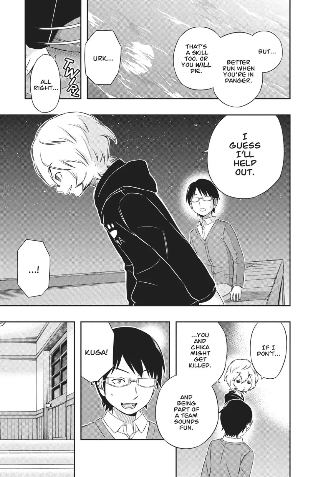 World Trigger color chapter 21 page 13