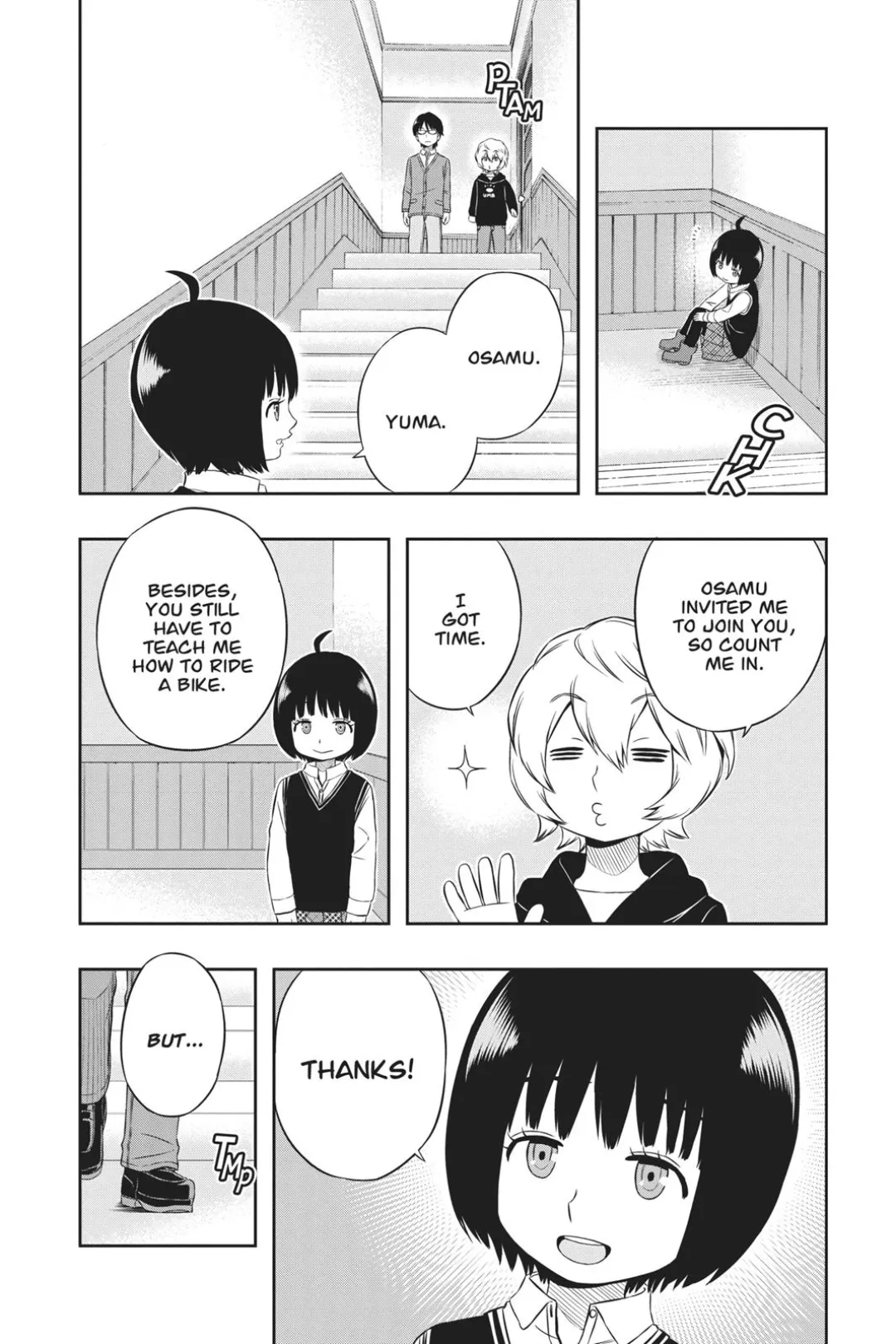 World Trigger color chapter 21 page 14