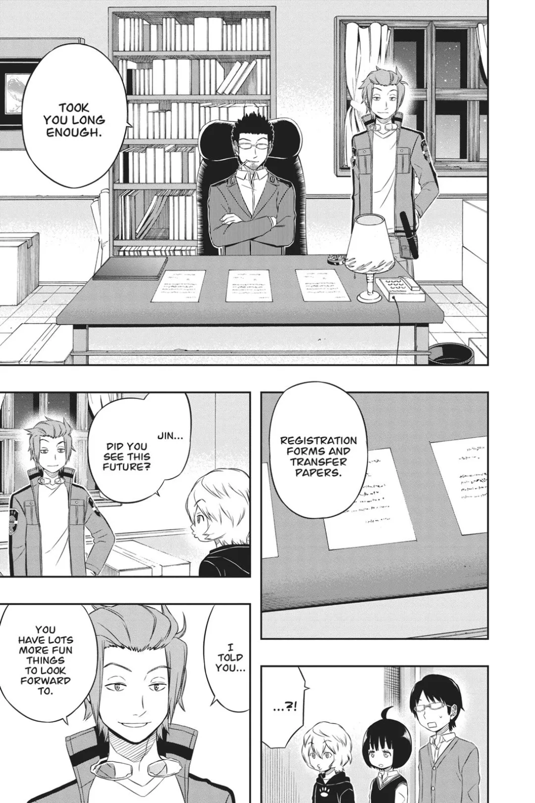 World Trigger color chapter 21 page 17