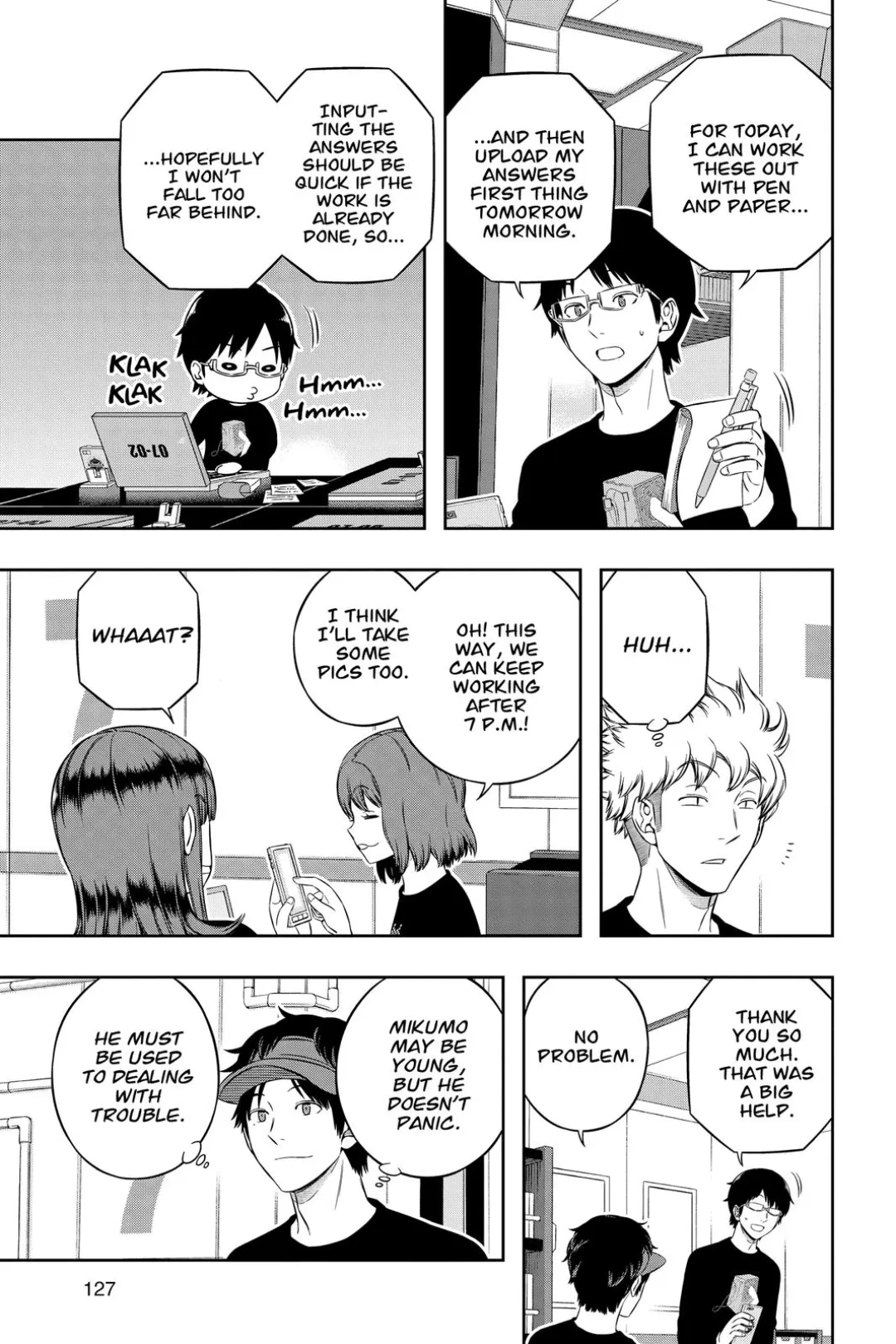 World Trigger color chapter 210 page 5