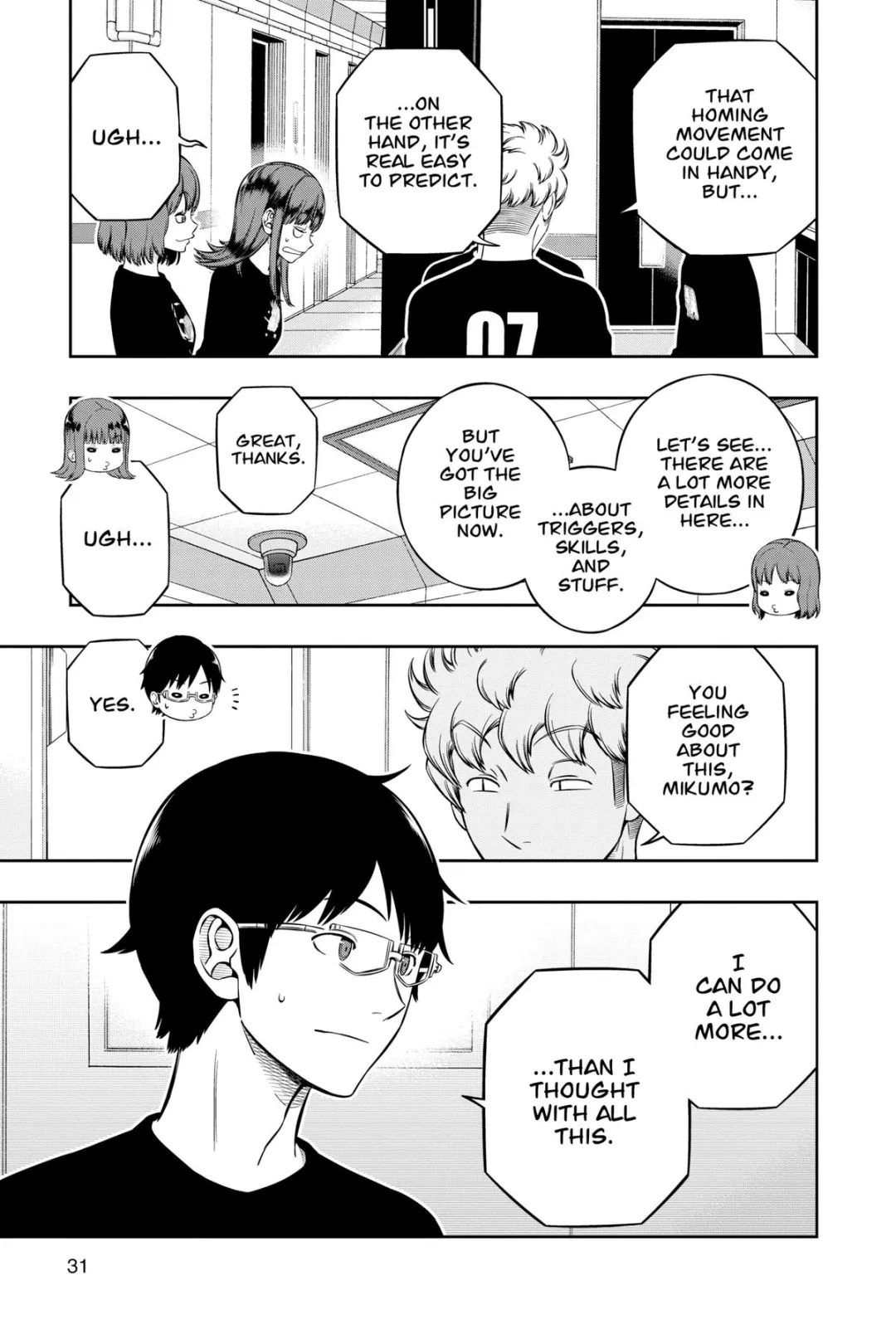 World Trigger color chapter 214 page 32