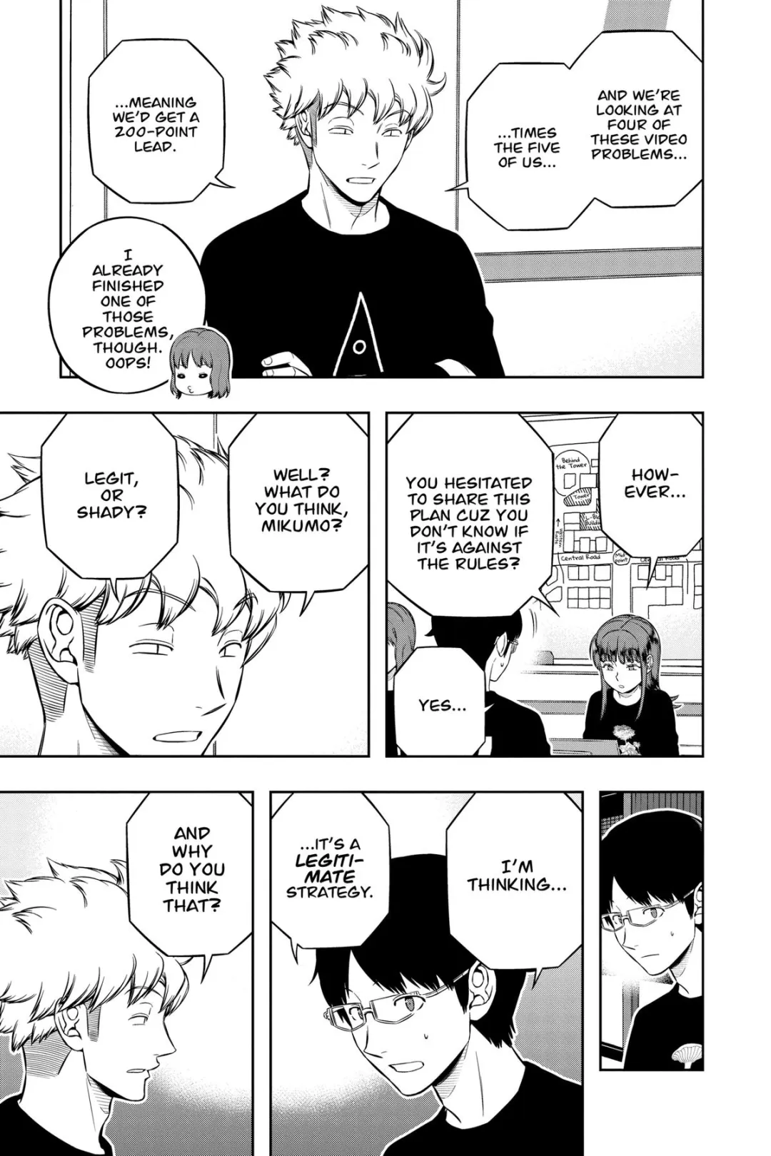 World Trigger color chapter 229 page 5