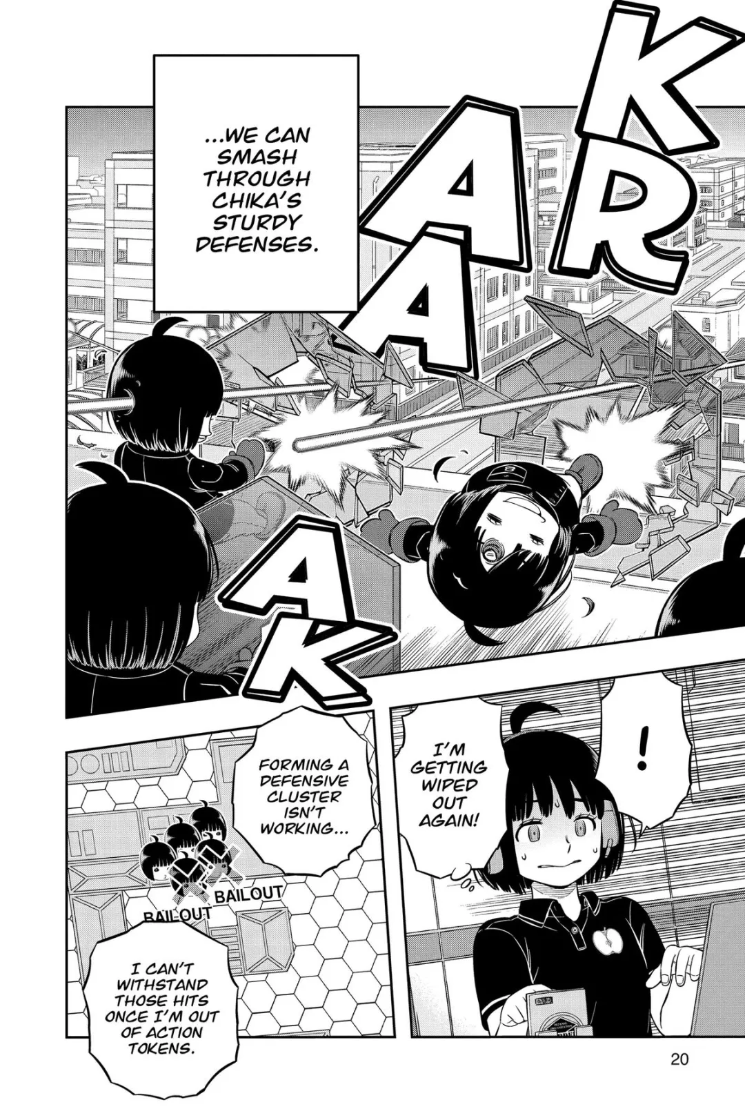 World Trigger color chapter 232 page 21