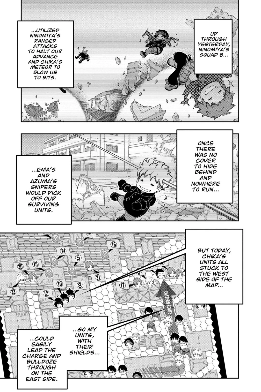 World Trigger color chapter 232 page 24