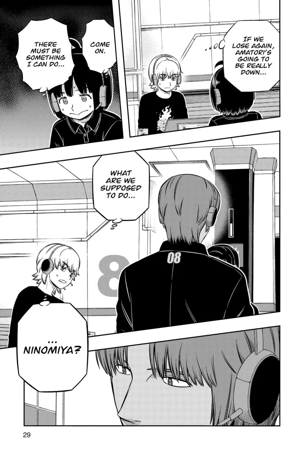 World Trigger color chapter 232 page 30