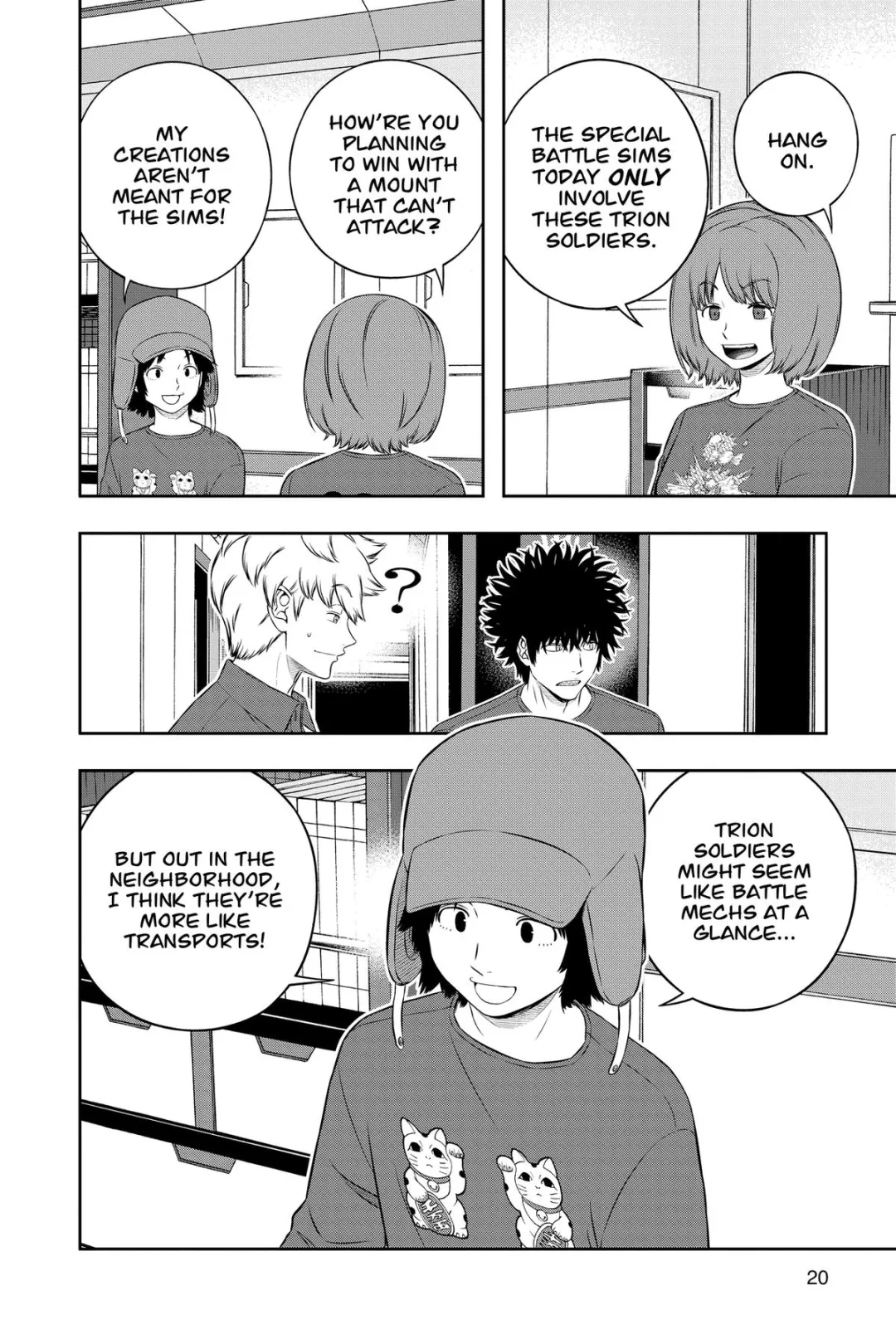 World Trigger color chapter 239 page 21