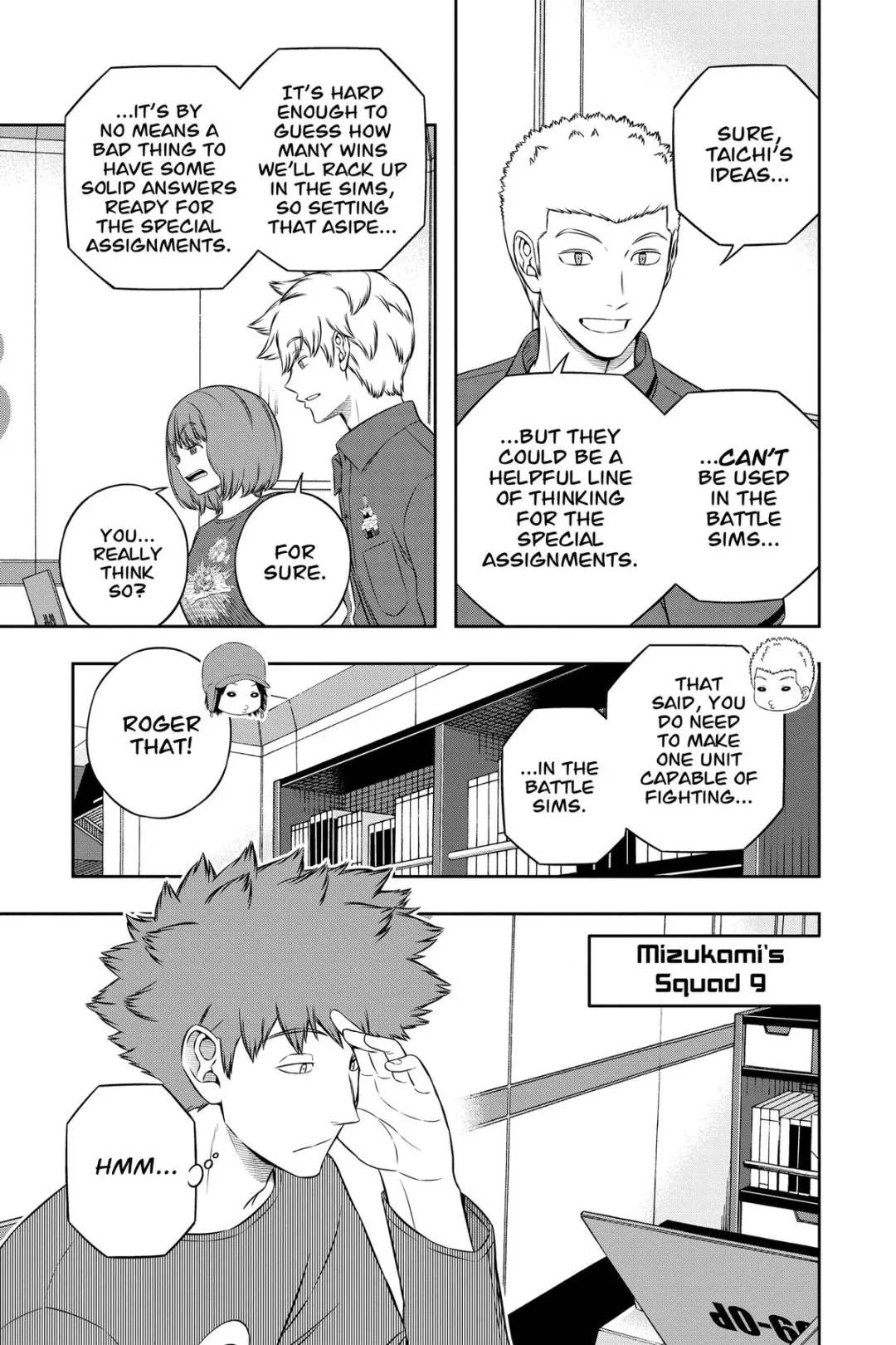 World Trigger color chapter 239 page 24