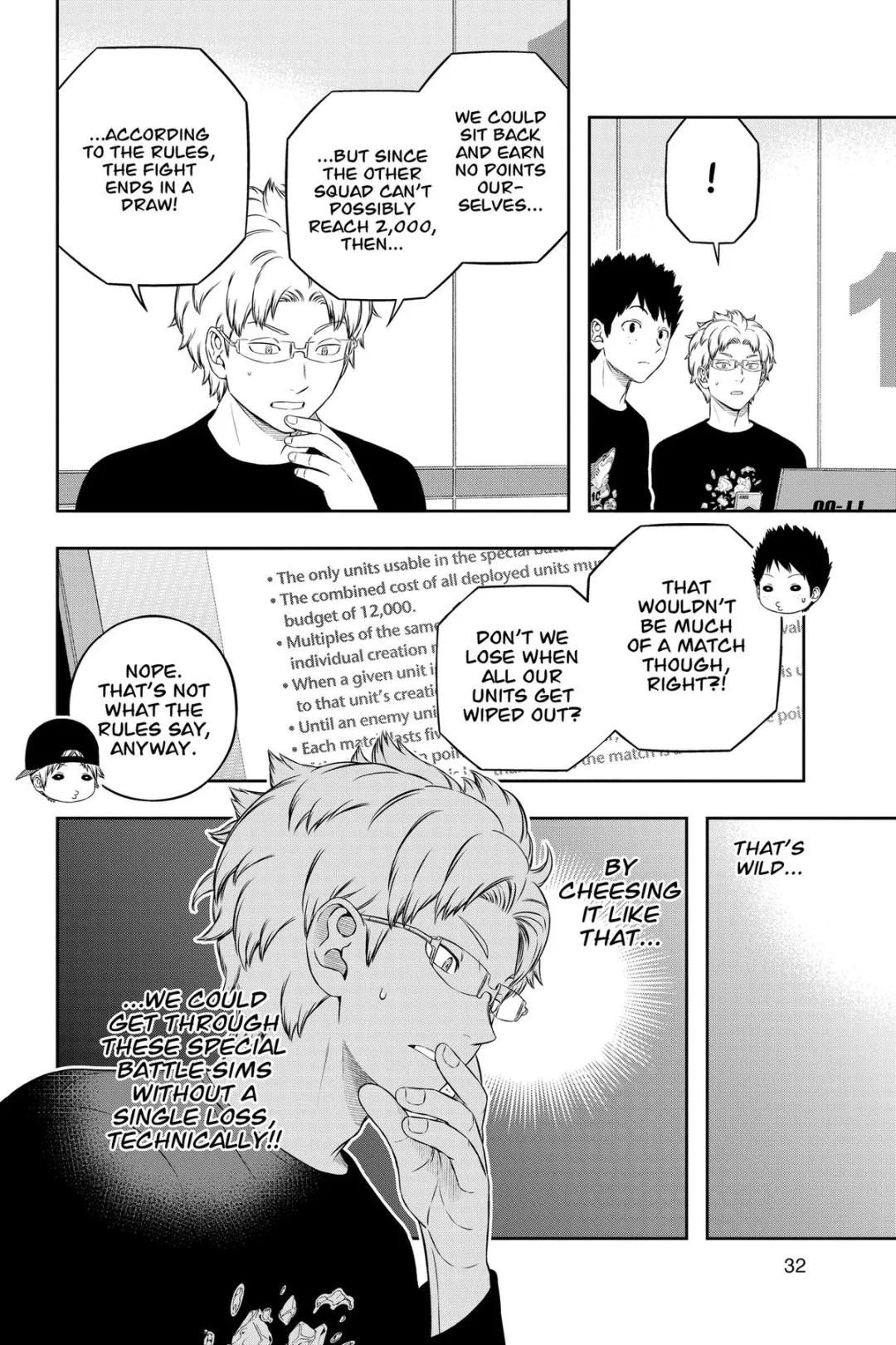 World Trigger color chapter 239 page 33