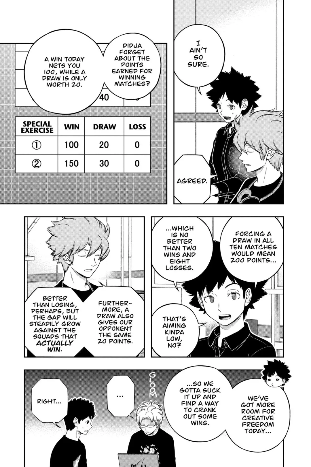 World Trigger color chapter 239 page 34