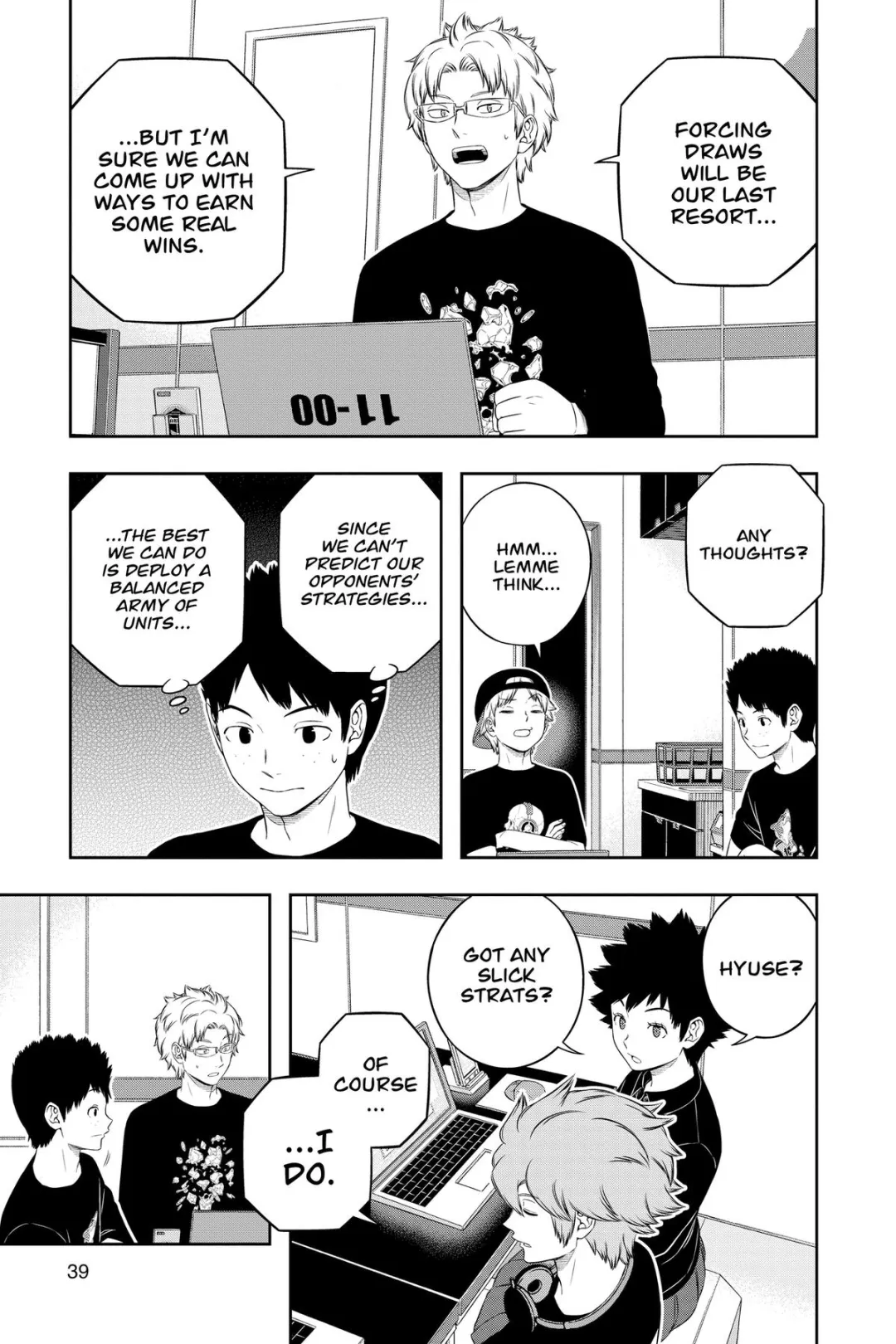 World Trigger color chapter 239 page 40