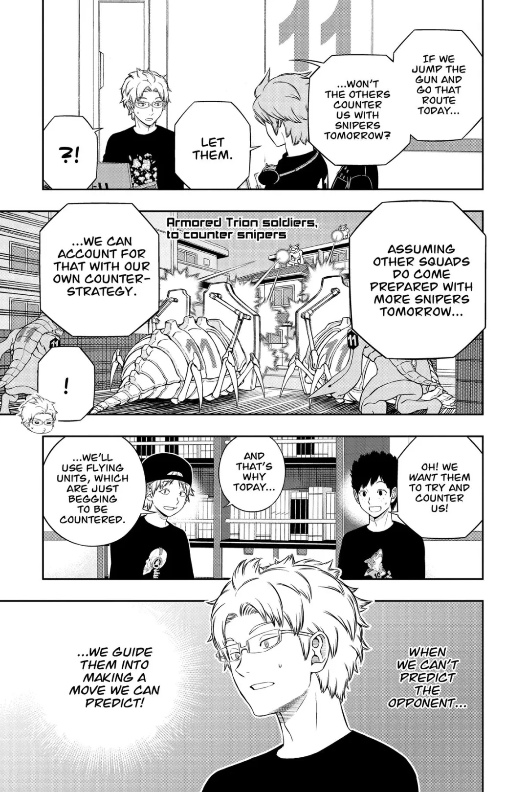 World Trigger color chapter 239 page 44