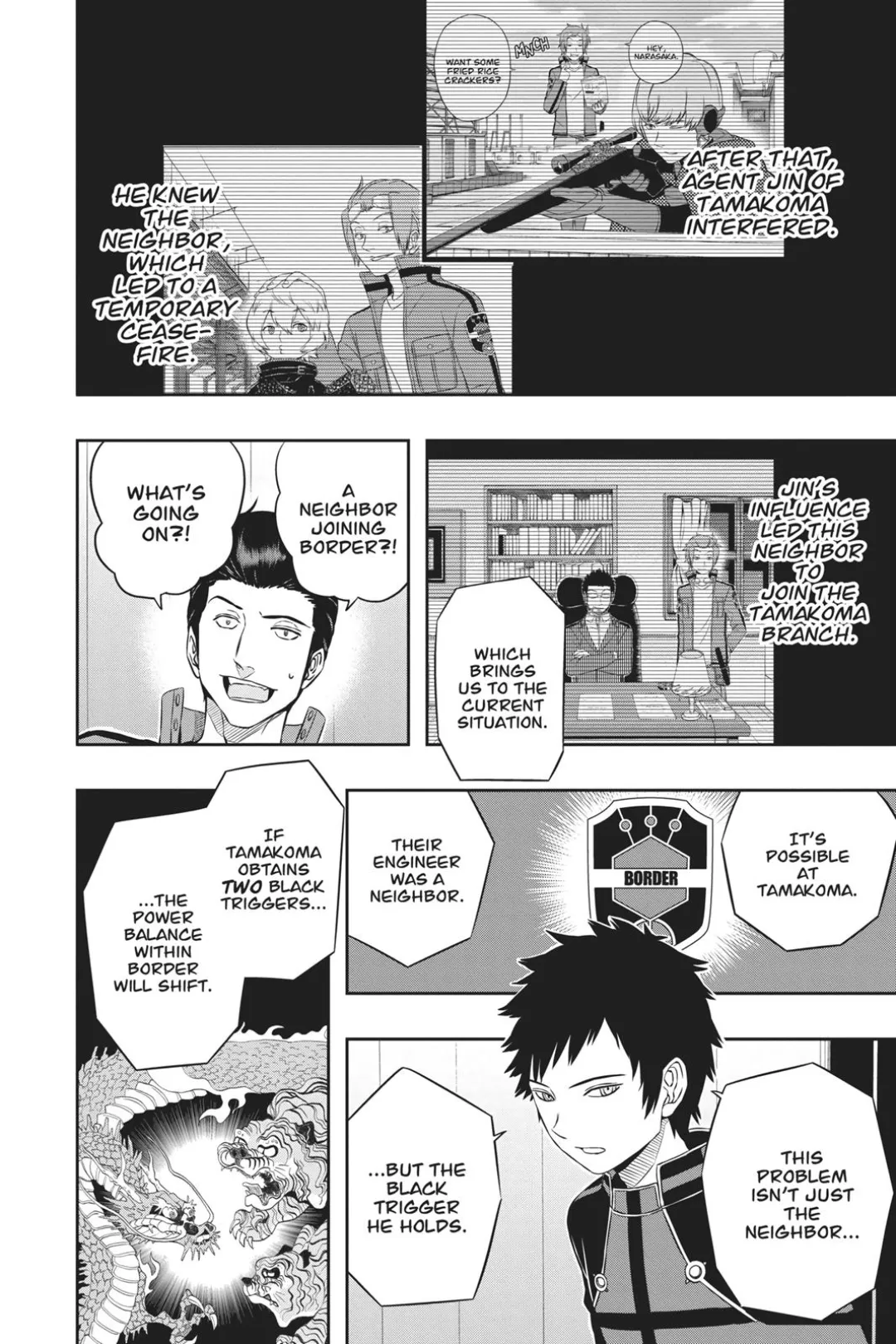 World Trigger color chapter 24 page 5