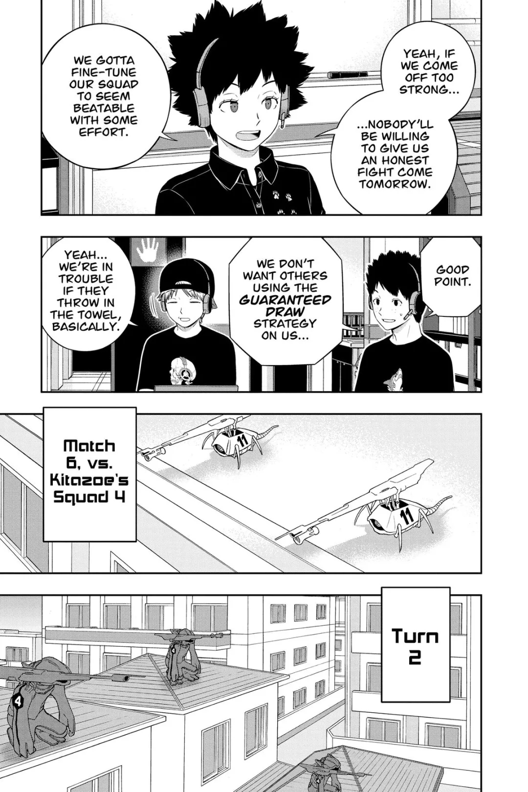 World Trigger color chapter 240 page 24