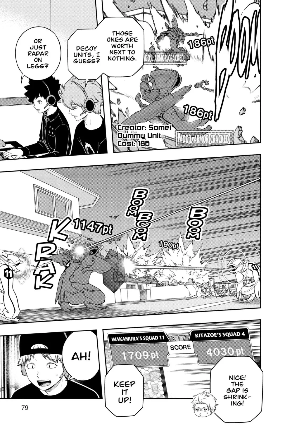 World Trigger color chapter 240 page 32