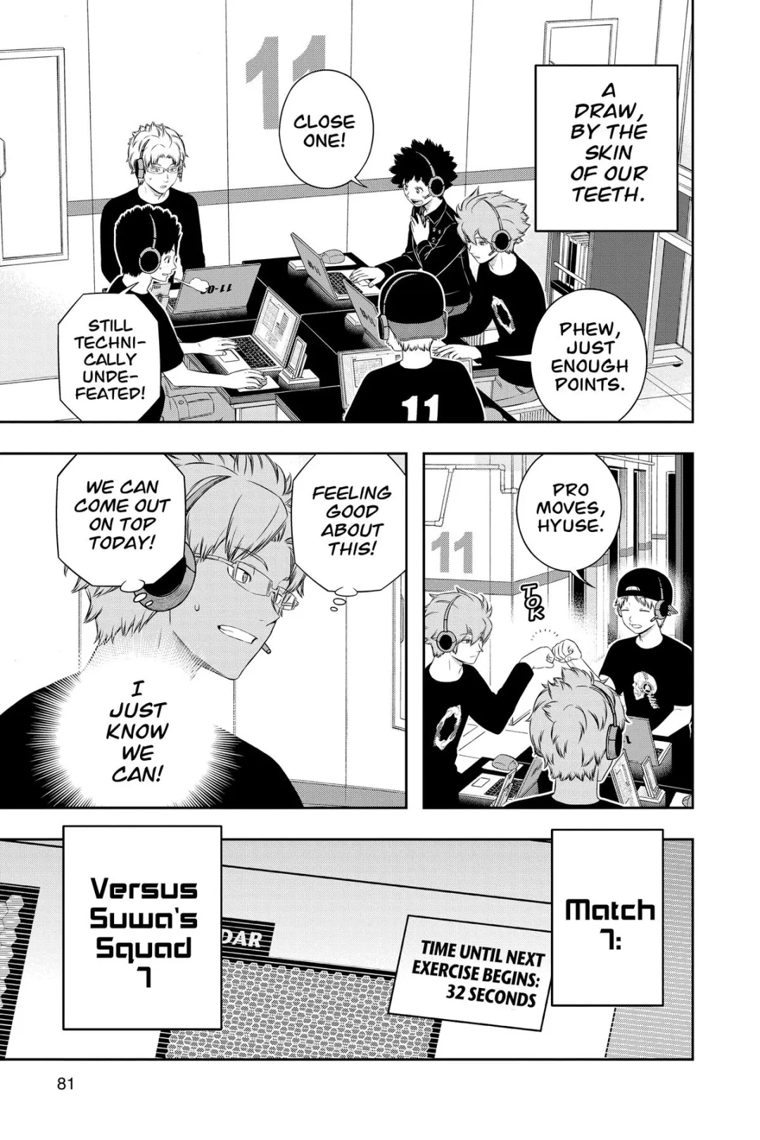 World Trigger color chapter 240 page 34