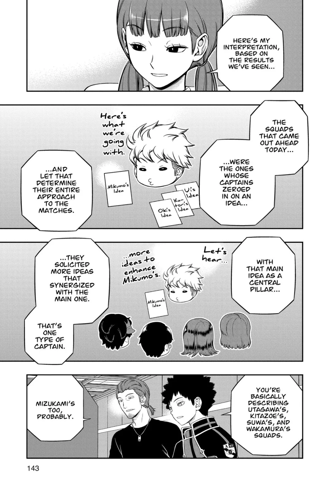 World Trigger color chapter 243 page 21