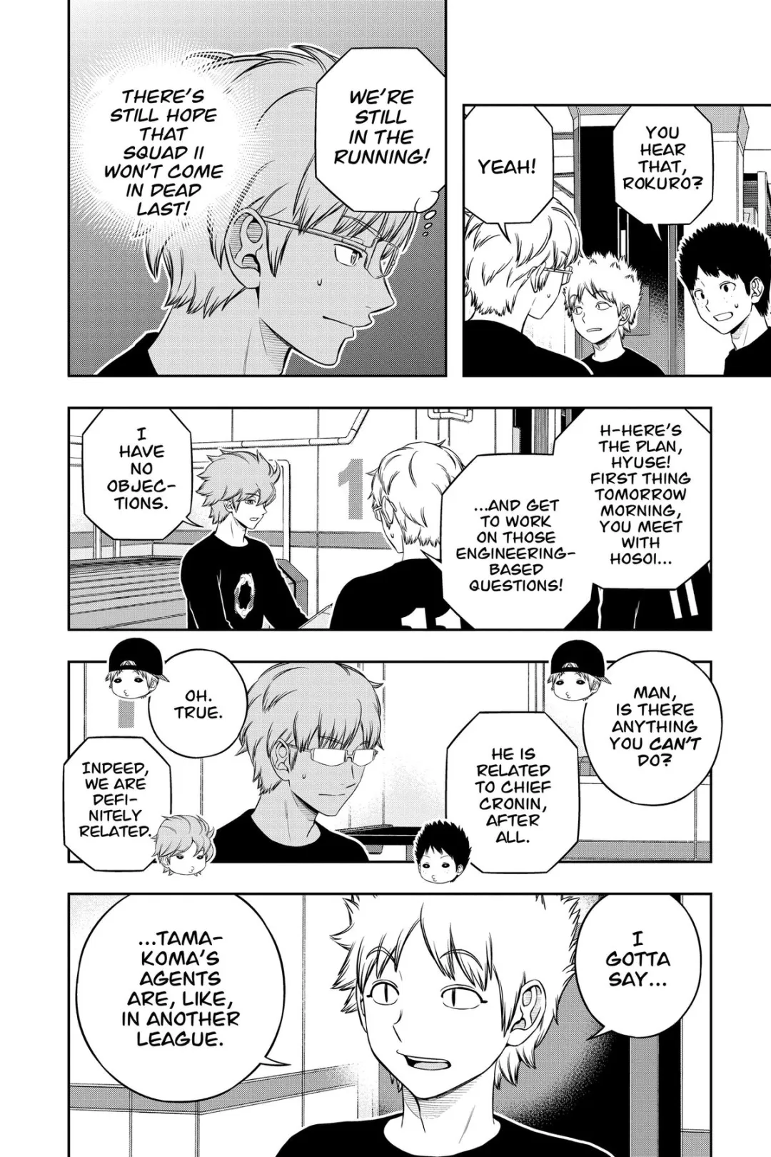 World Trigger color chapter 244 page 24