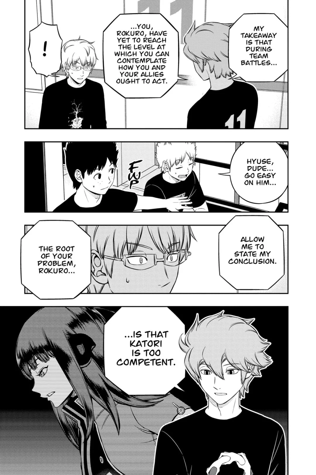 World Trigger color chapter 247 page 5