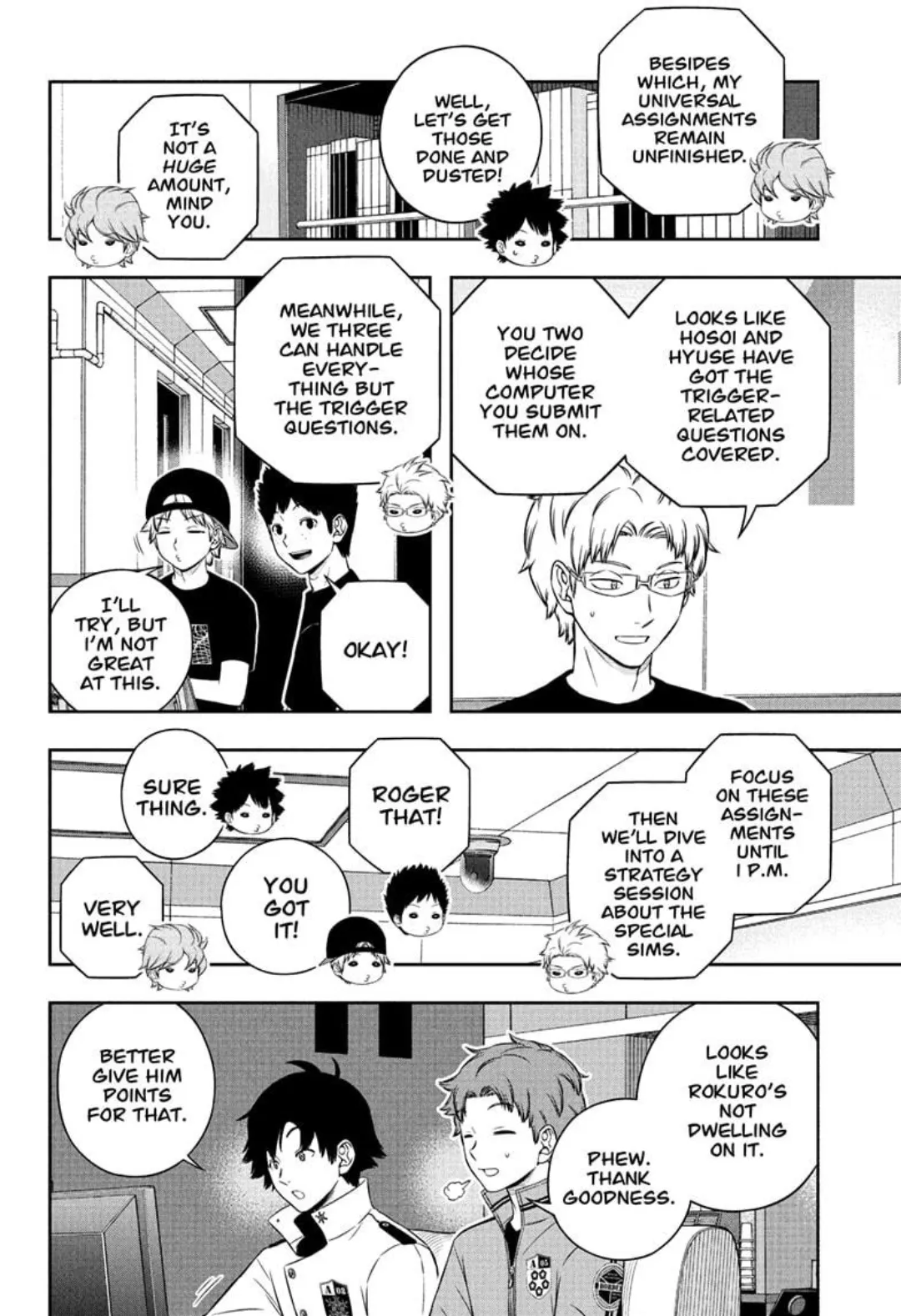 World Trigger color chapter 248 page 32