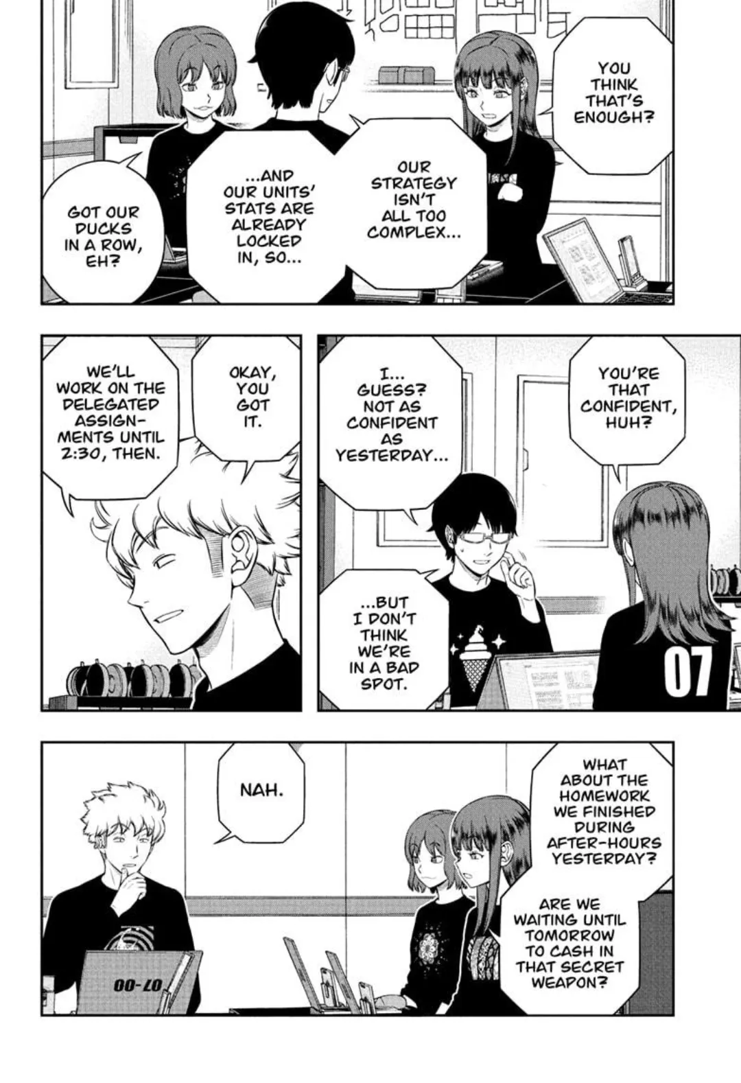 World Trigger color chapter 248 page 34