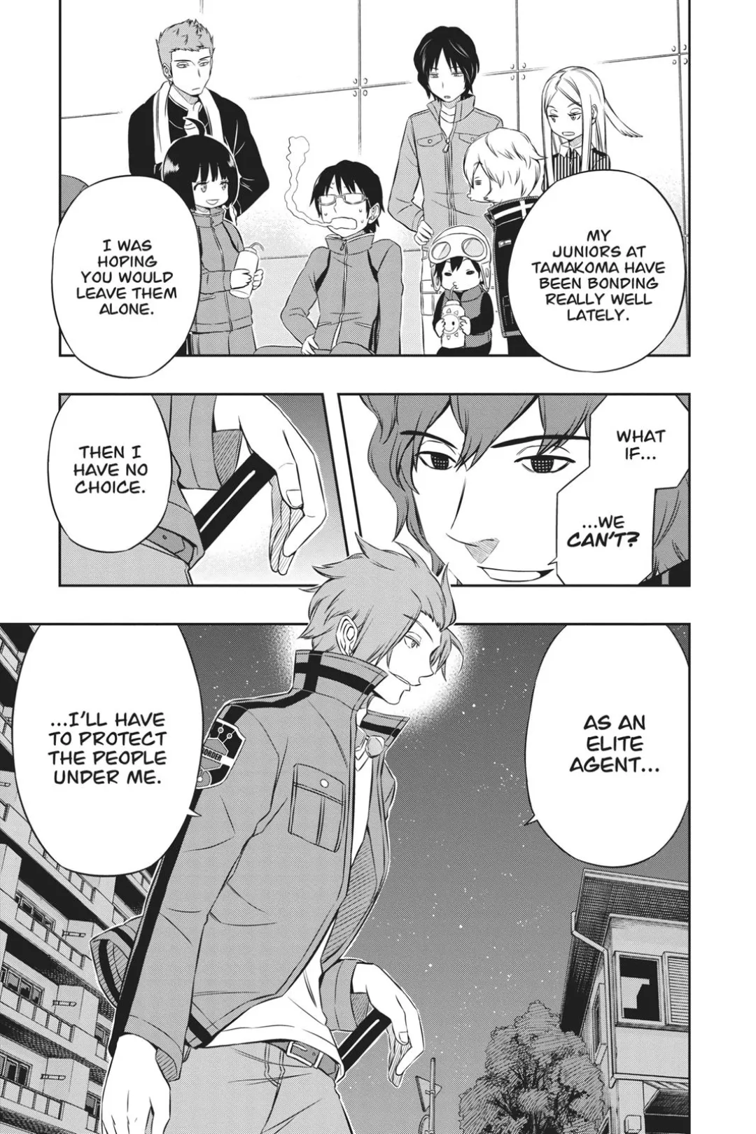 World Trigger color chapter 25 page 5