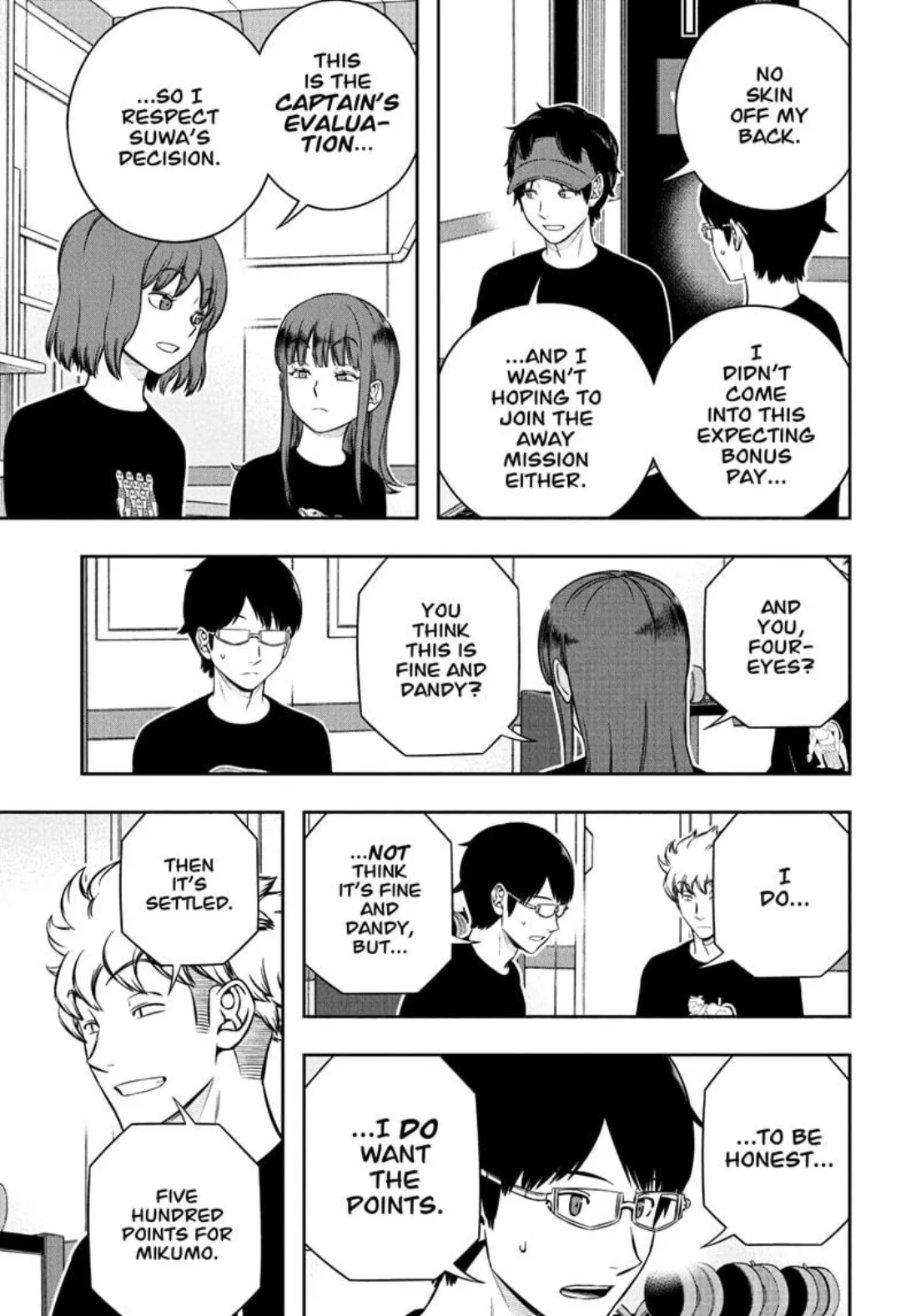 World Trigger color chapter 255 page 5