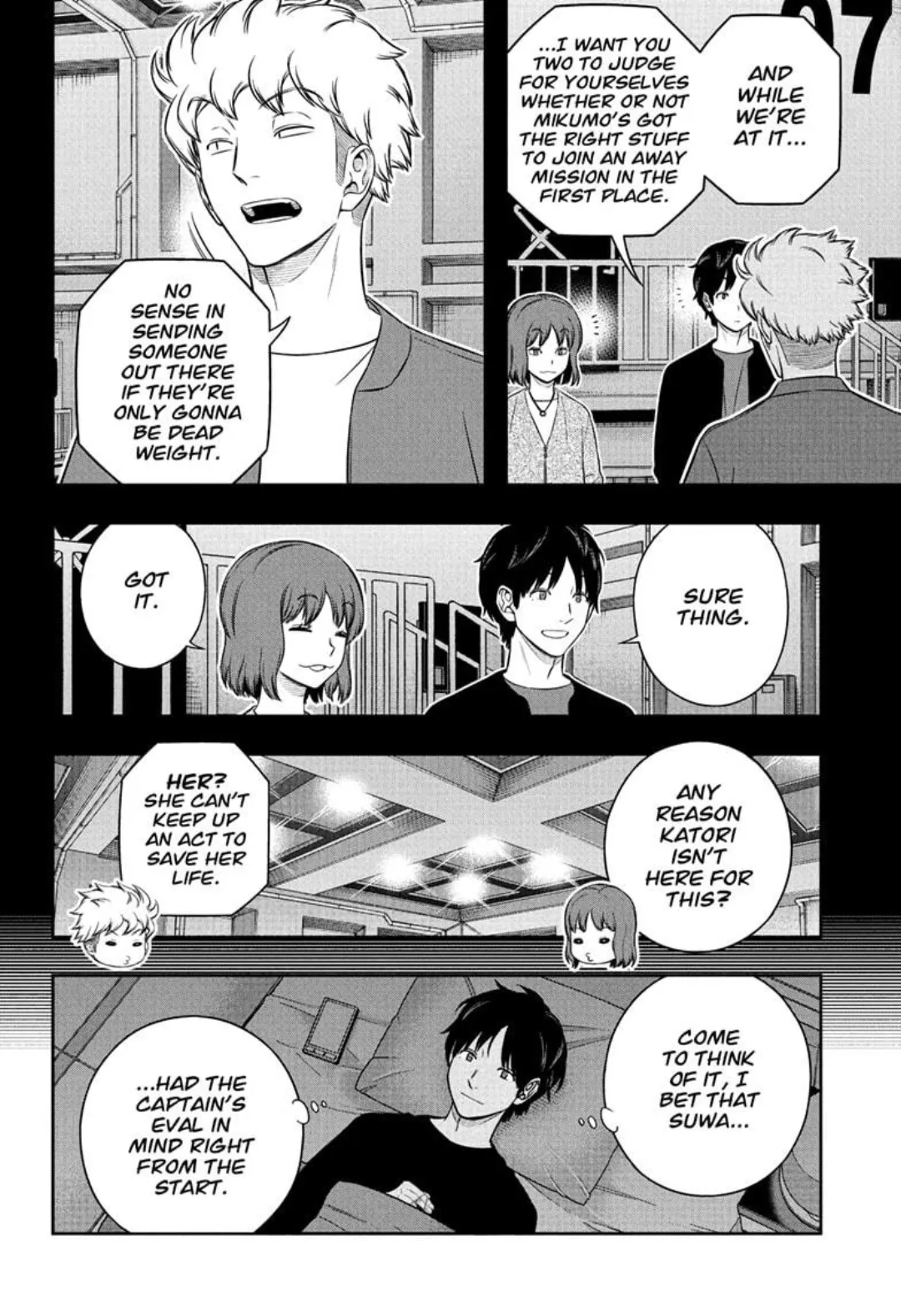 World Trigger color chapter 257 page 32
