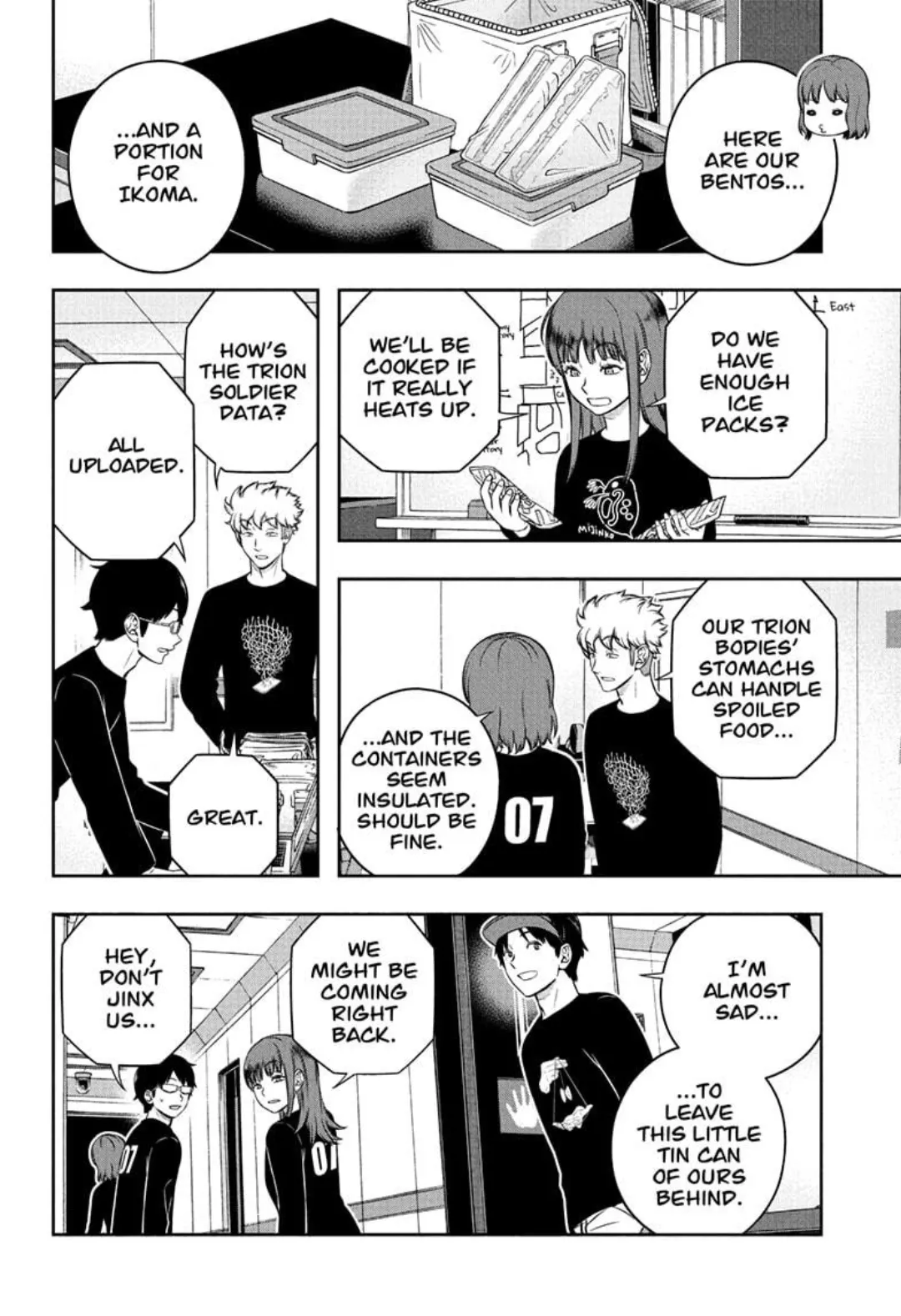 World Trigger color chapter 257 page 34