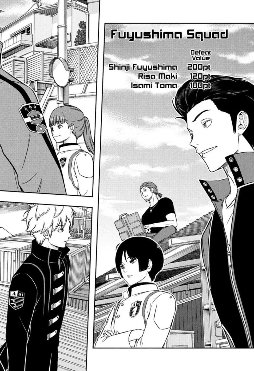 World Trigger color chapter 258 page 34