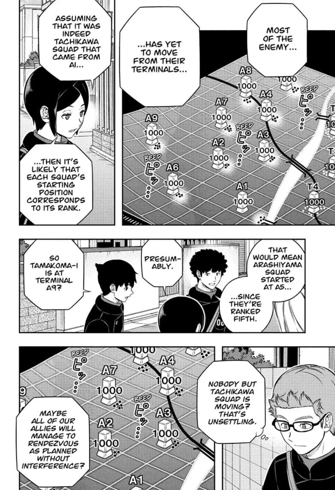 World Trigger color chapter 259 page 21