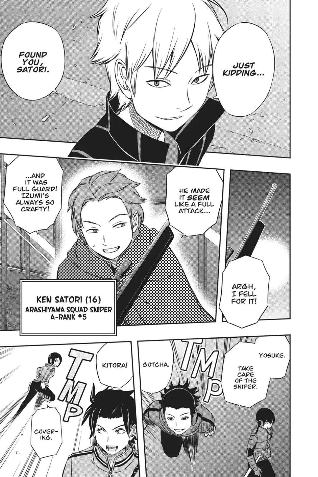 World Trigger color chapter 26 page 24