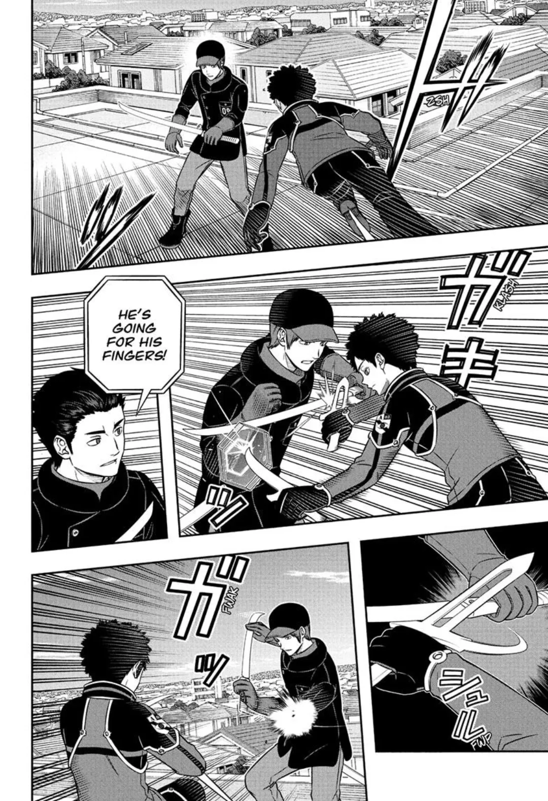 World Trigger color chapter 261 page 6