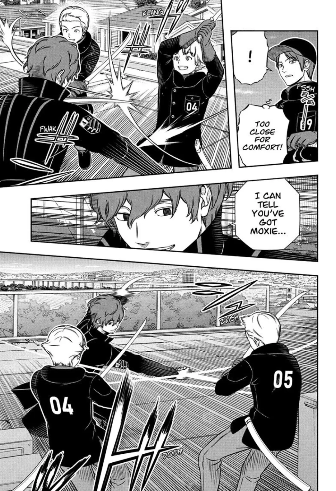 World Trigger color chapter 261 page 7