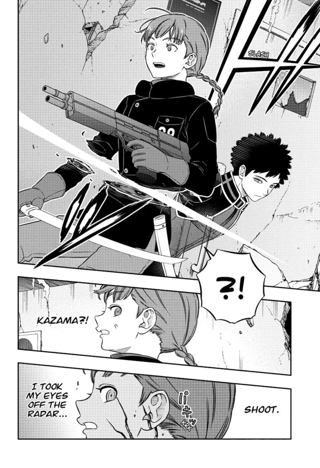 World Trigger color chapter 261 page 14