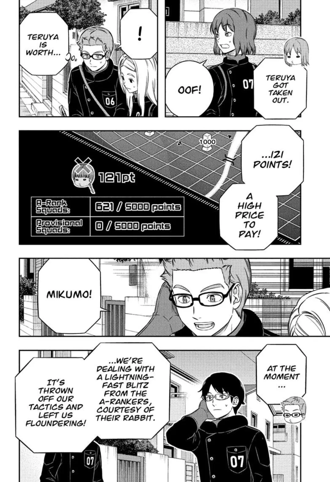 World Trigger color chapter 261 page 16