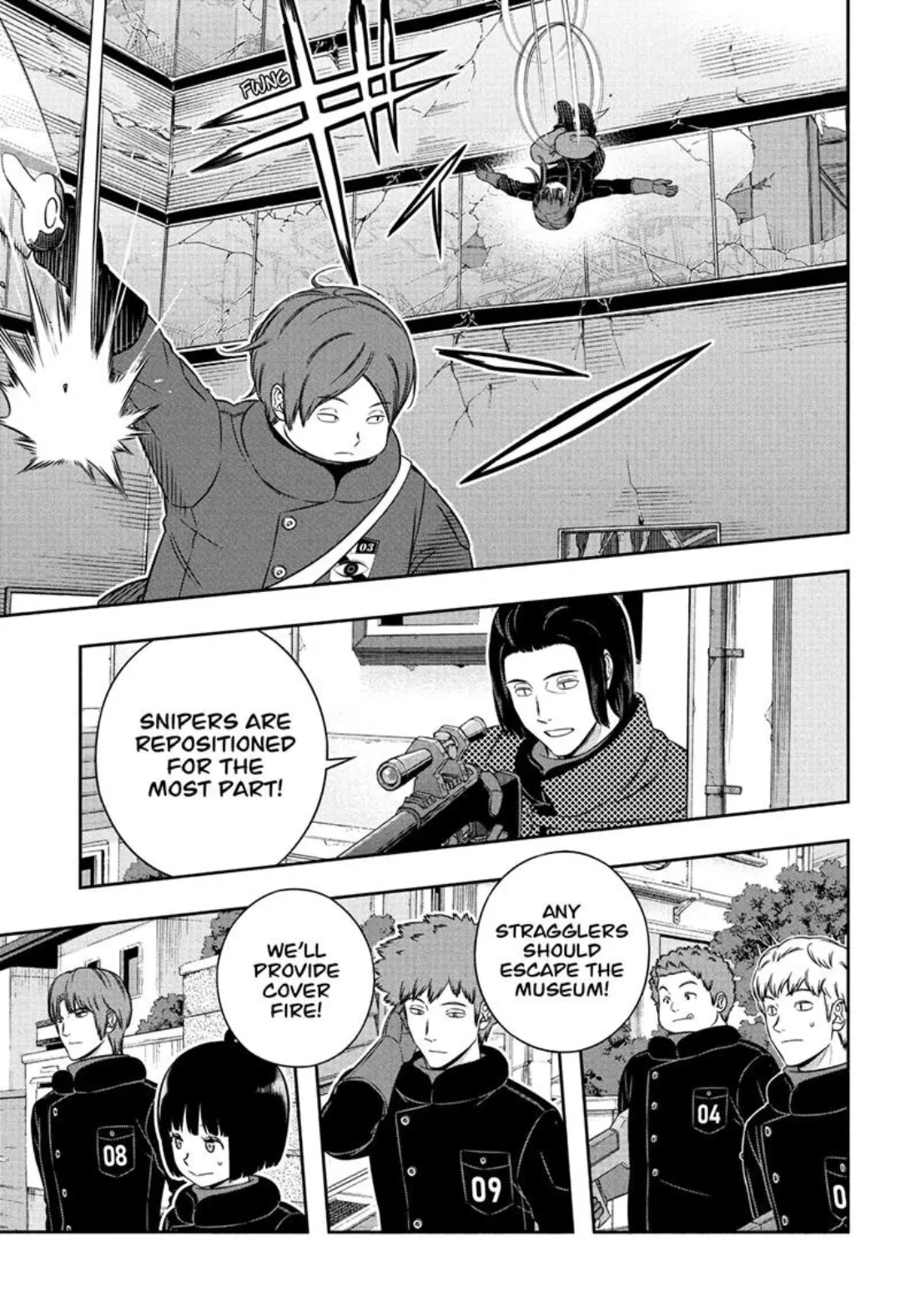 World Trigger color chapter 261 page 21