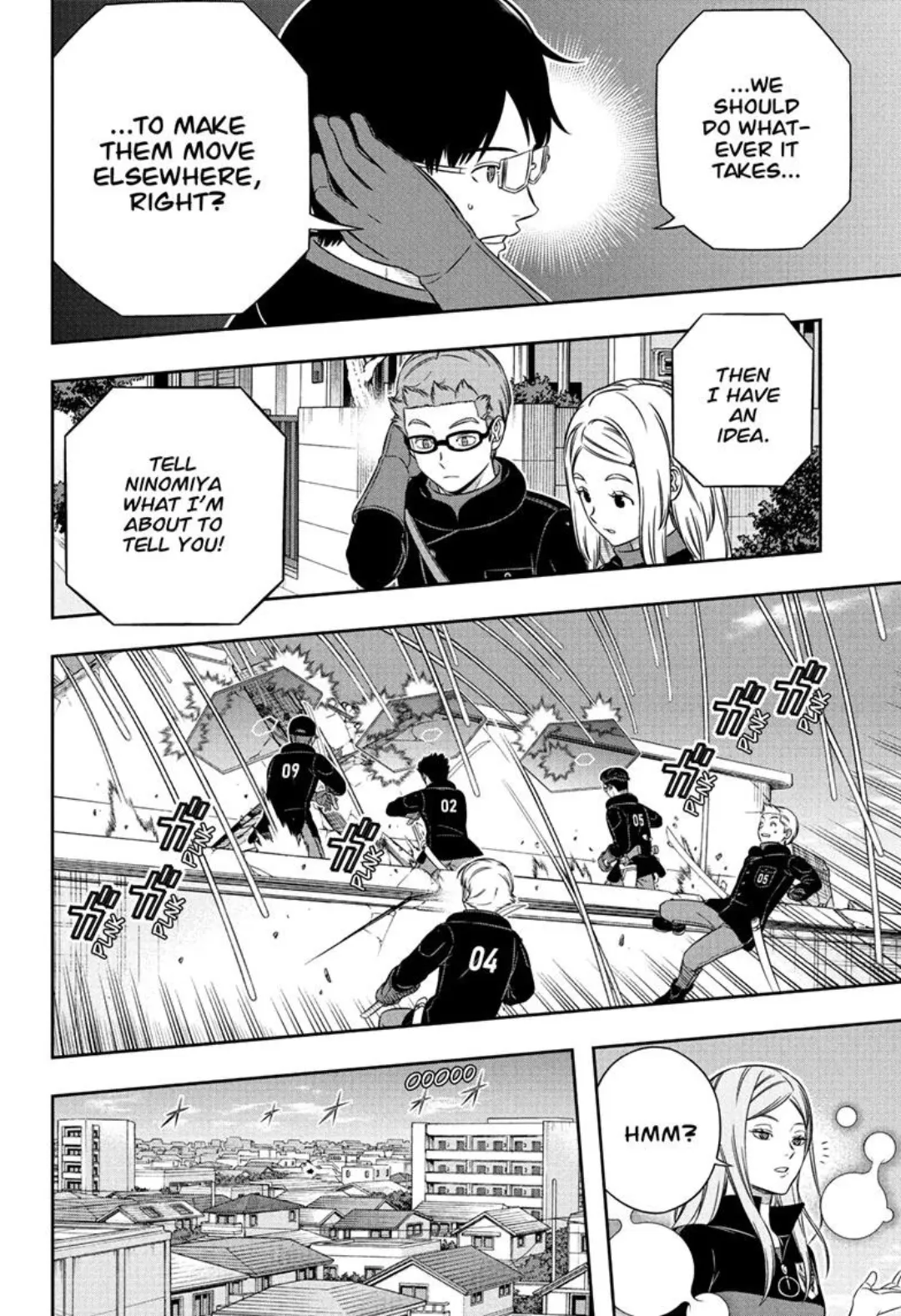 World Trigger color chapter 261 page 24