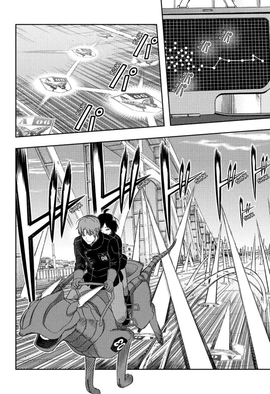 World Trigger color chapter 261 page 32