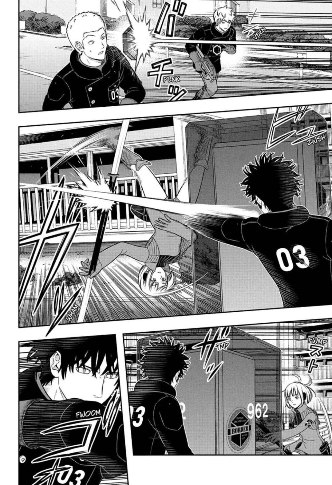 World Trigger color chapter 262 page 14