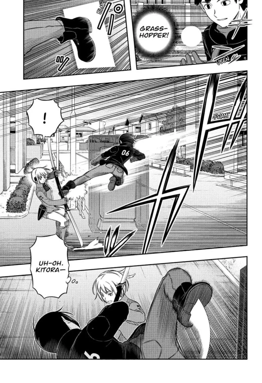 World Trigger color chapter 262 page 21