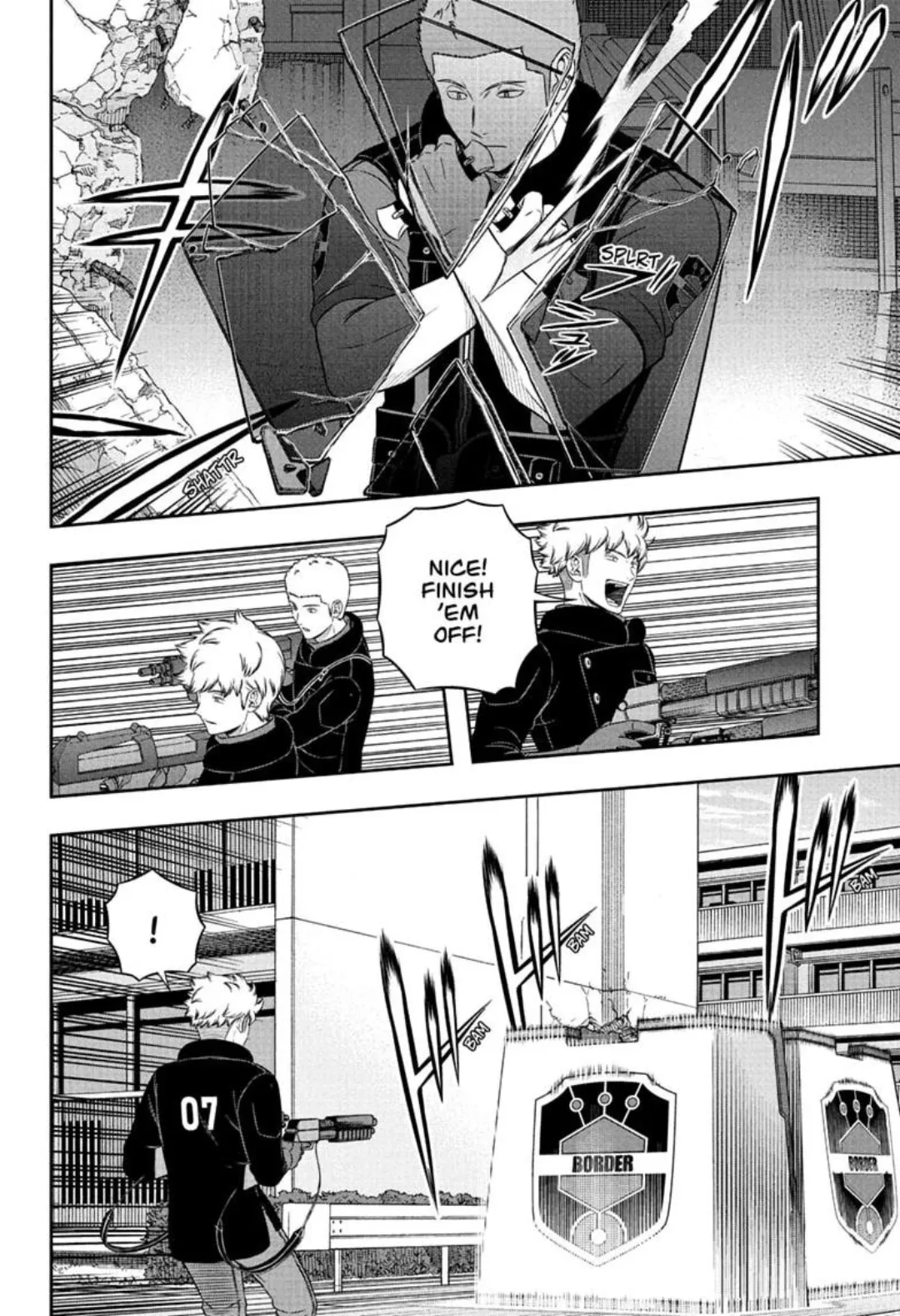 World Trigger color chapter 262 page 24