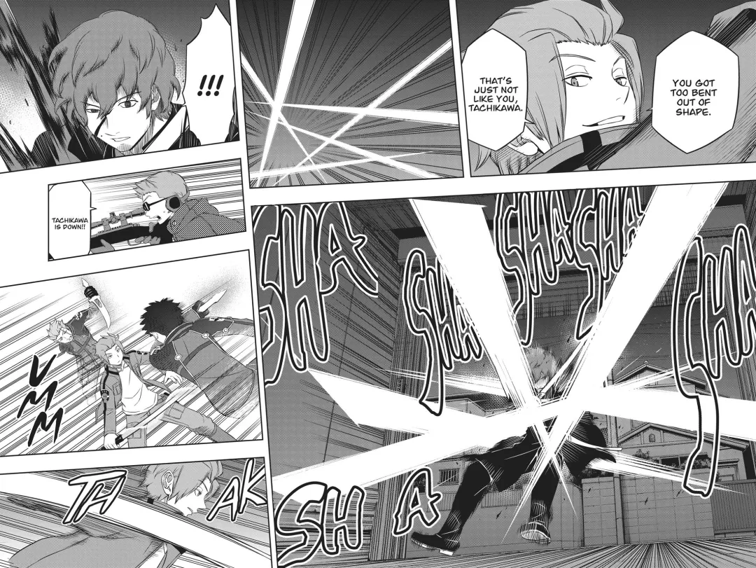 World Trigger color chapter 28 page 14