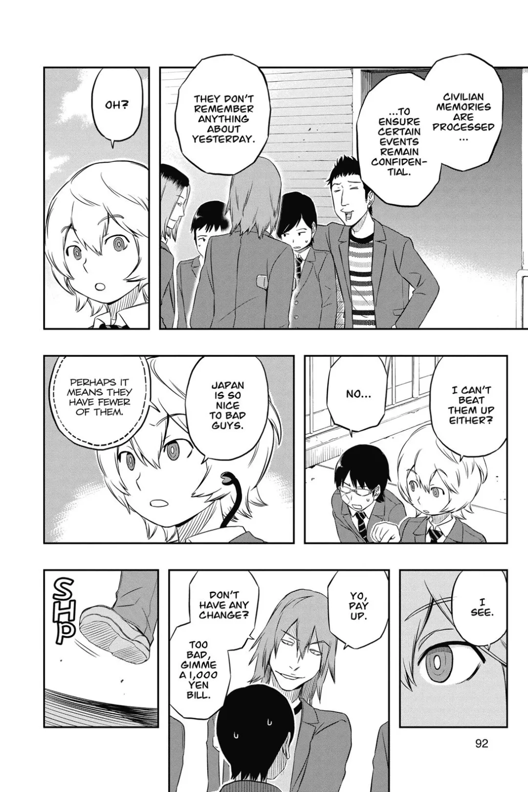 World Trigger color chapter 3 page 5