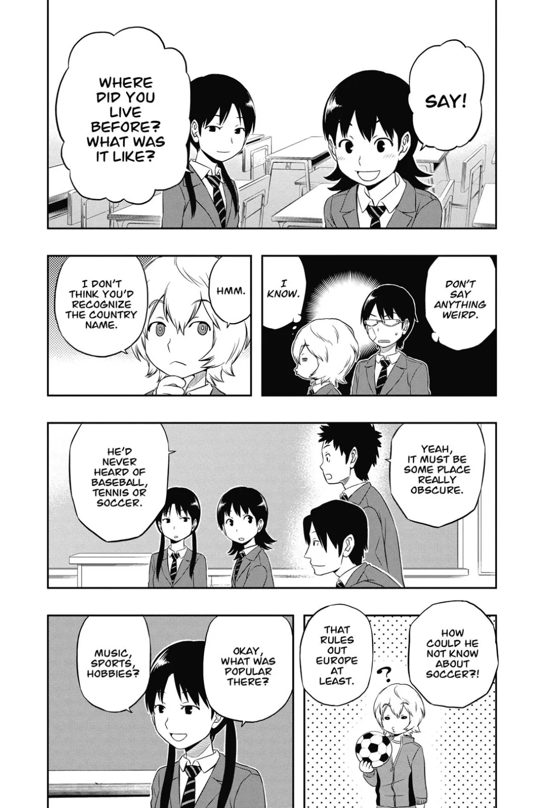 World Trigger color chapter 3 page 9