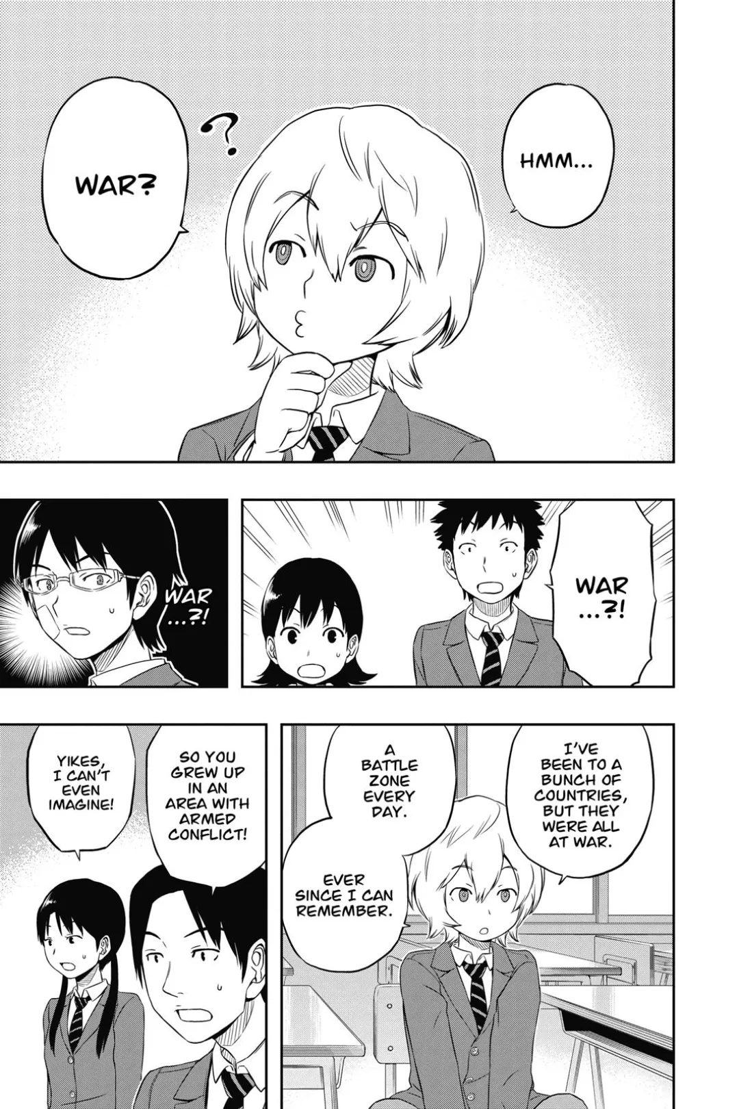 World Trigger color chapter 3 page 10