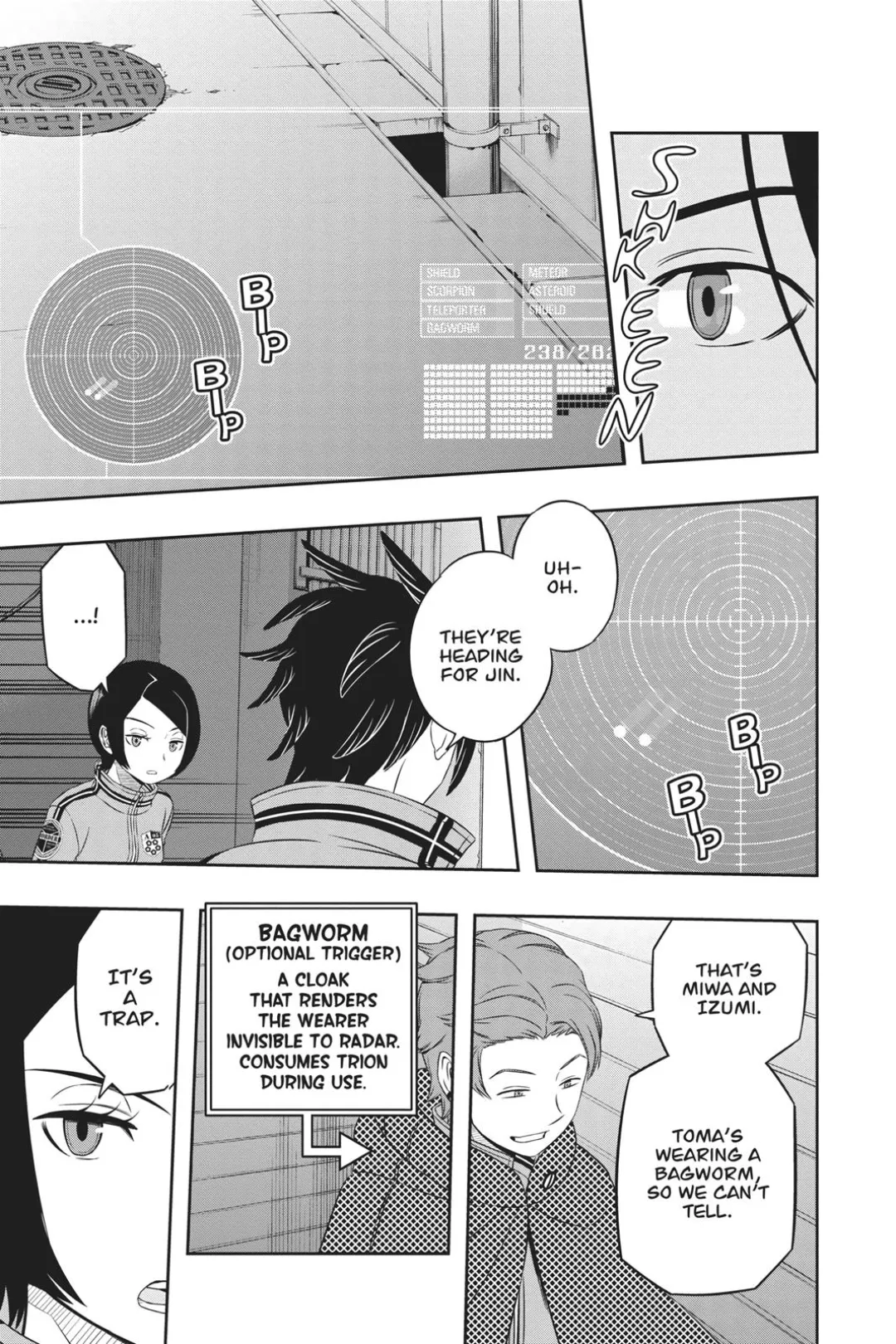 World Trigger color chapter 30 page 5