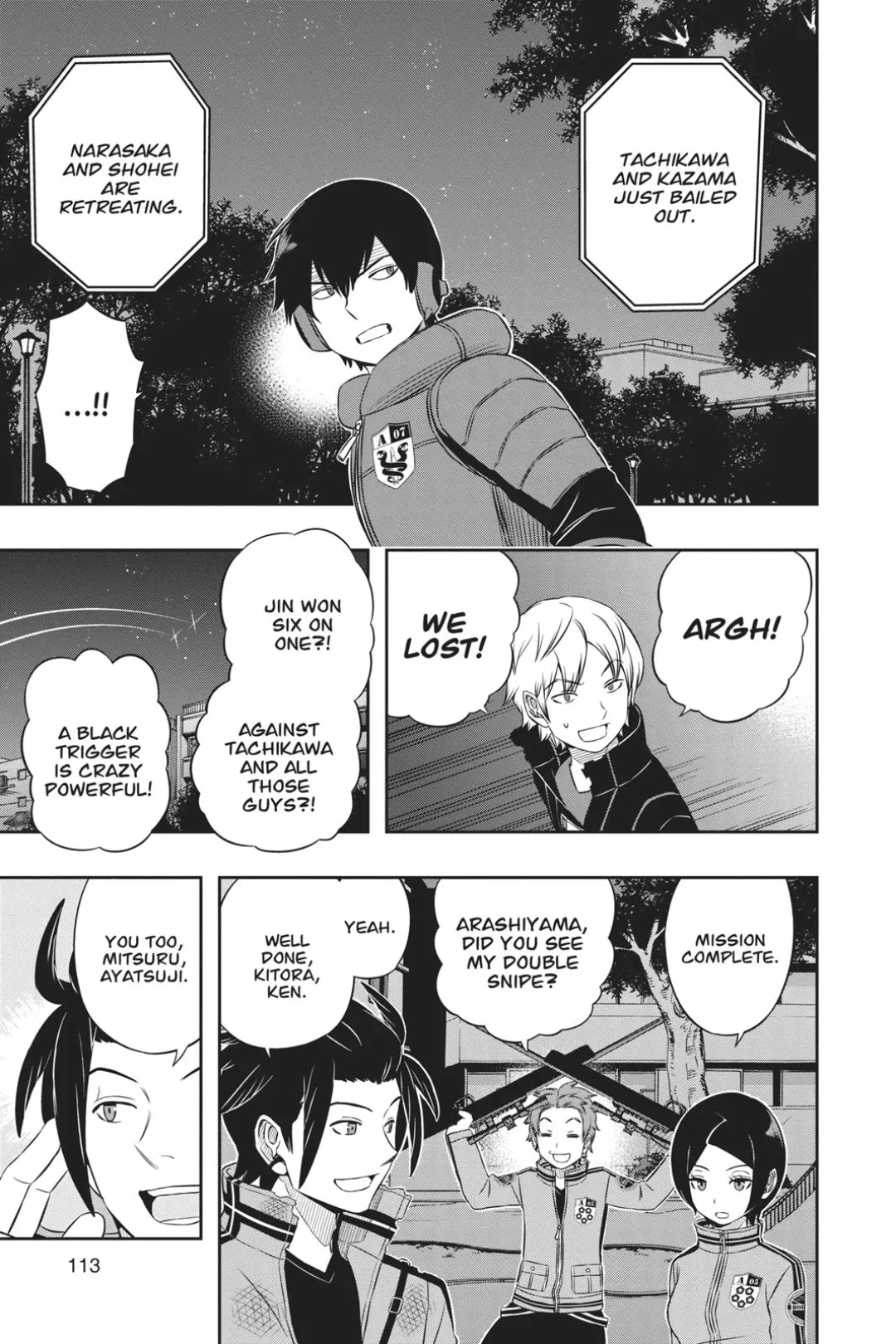 World Trigger color chapter 31 page 5