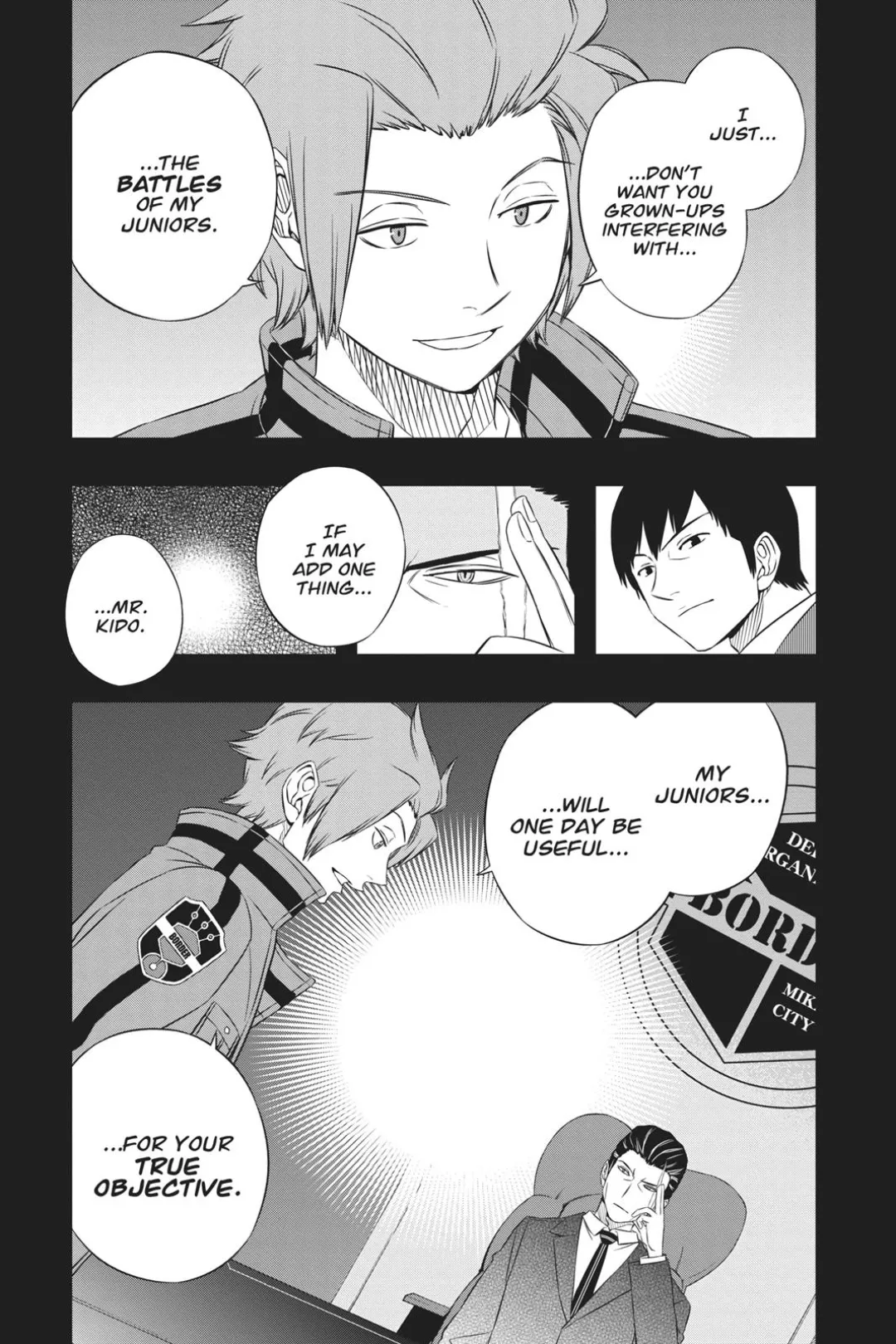 World Trigger color chapter 32 page 5